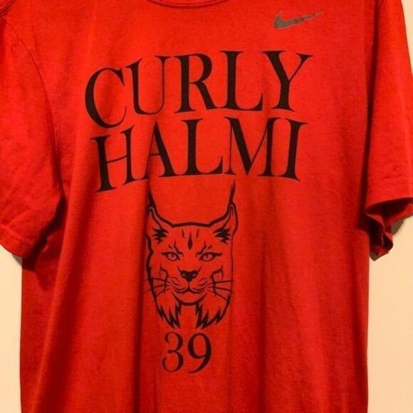 CURLY HALMI SIZE LARGE THE NIKE TEE DRI-FIT T-SHIRT - Picture 2 of 5